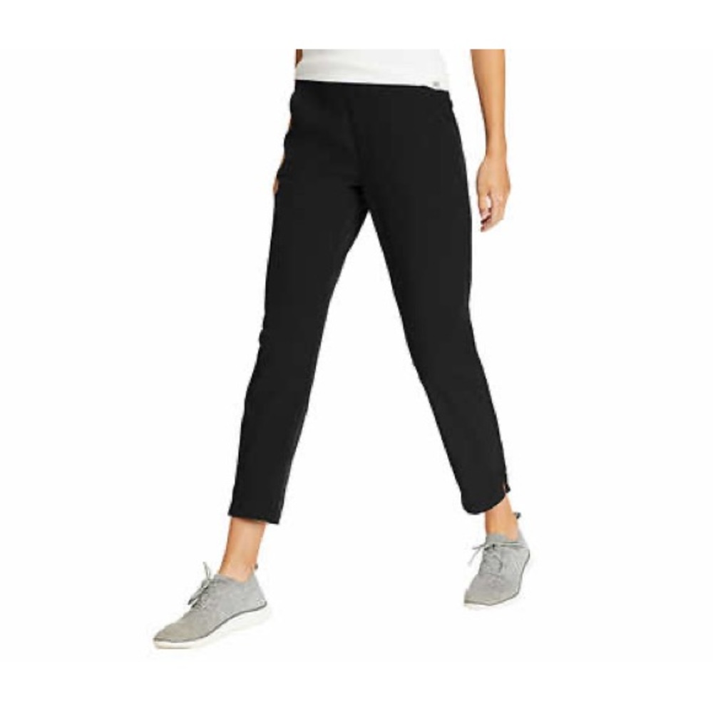 Eddie Bauer Traveler Ankle Pants (Black)